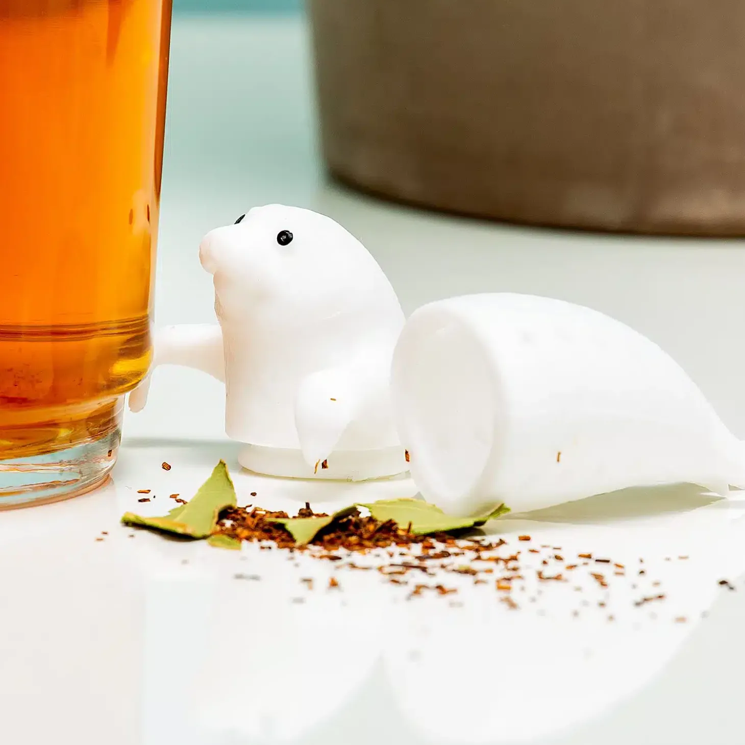 Baby zeehond tea infuser