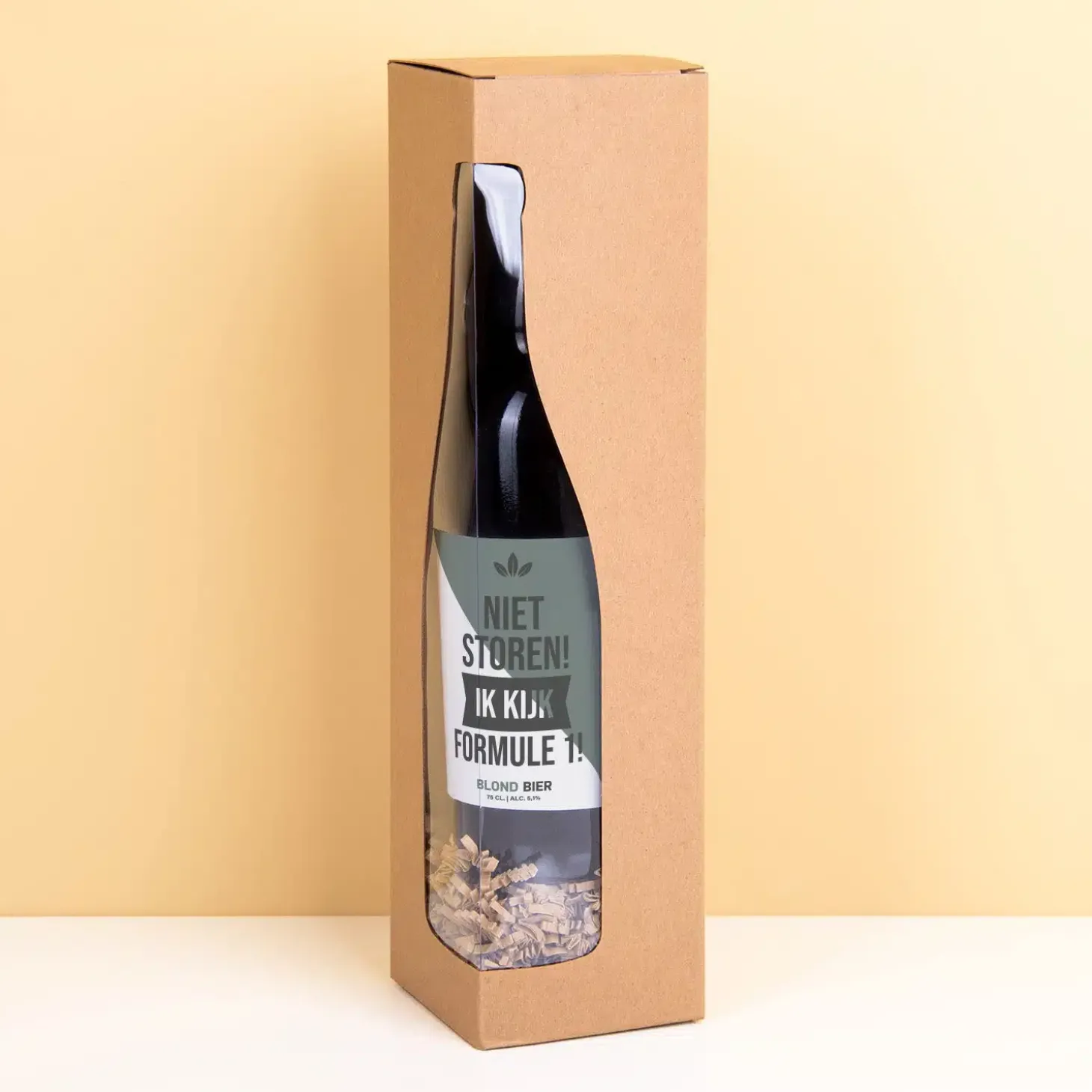 Bierfles Niet storen Formule 1 (750 ml)