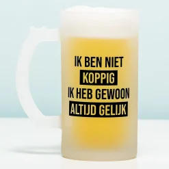 Bierpul Ik ben niet koppig