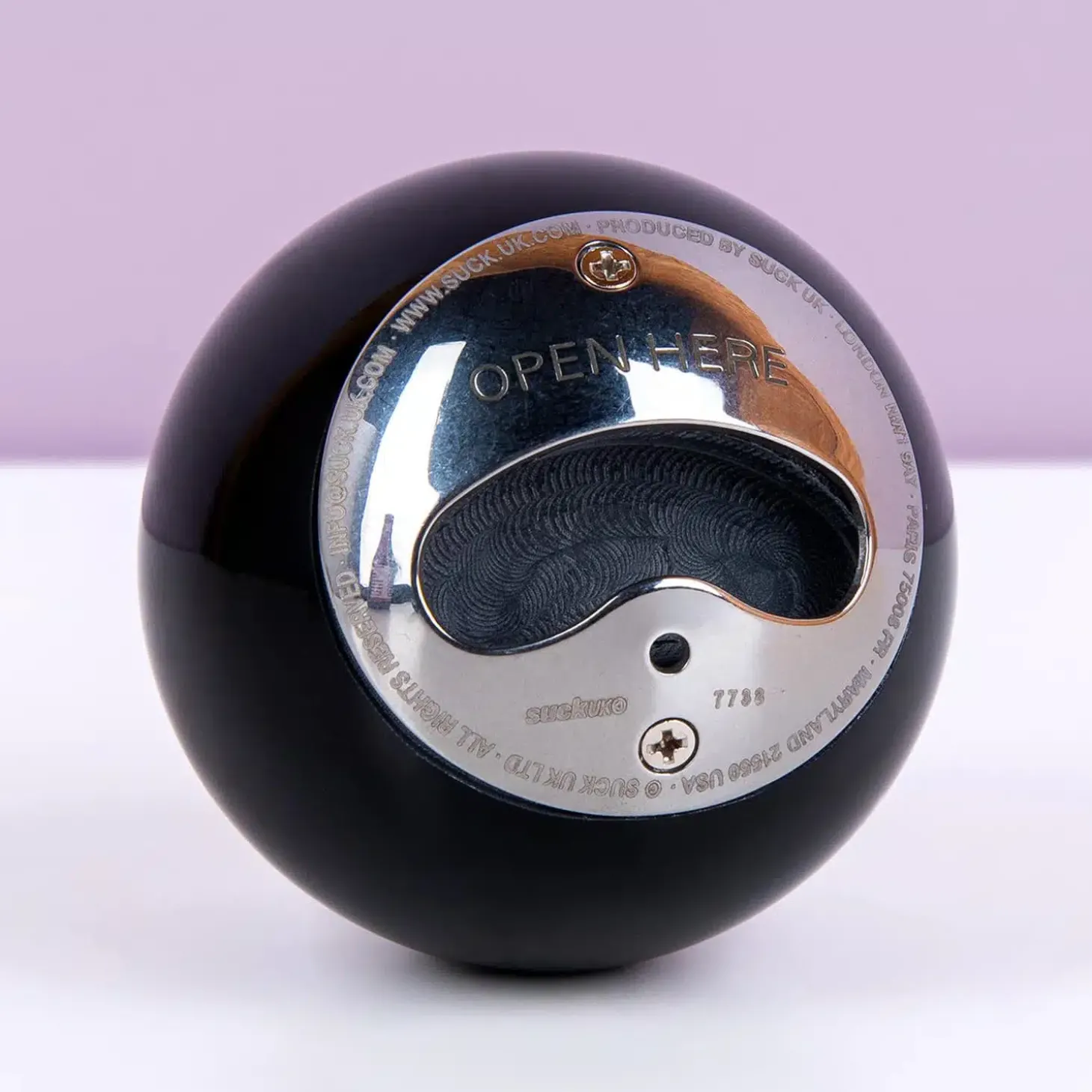 Biljartbal flesopener