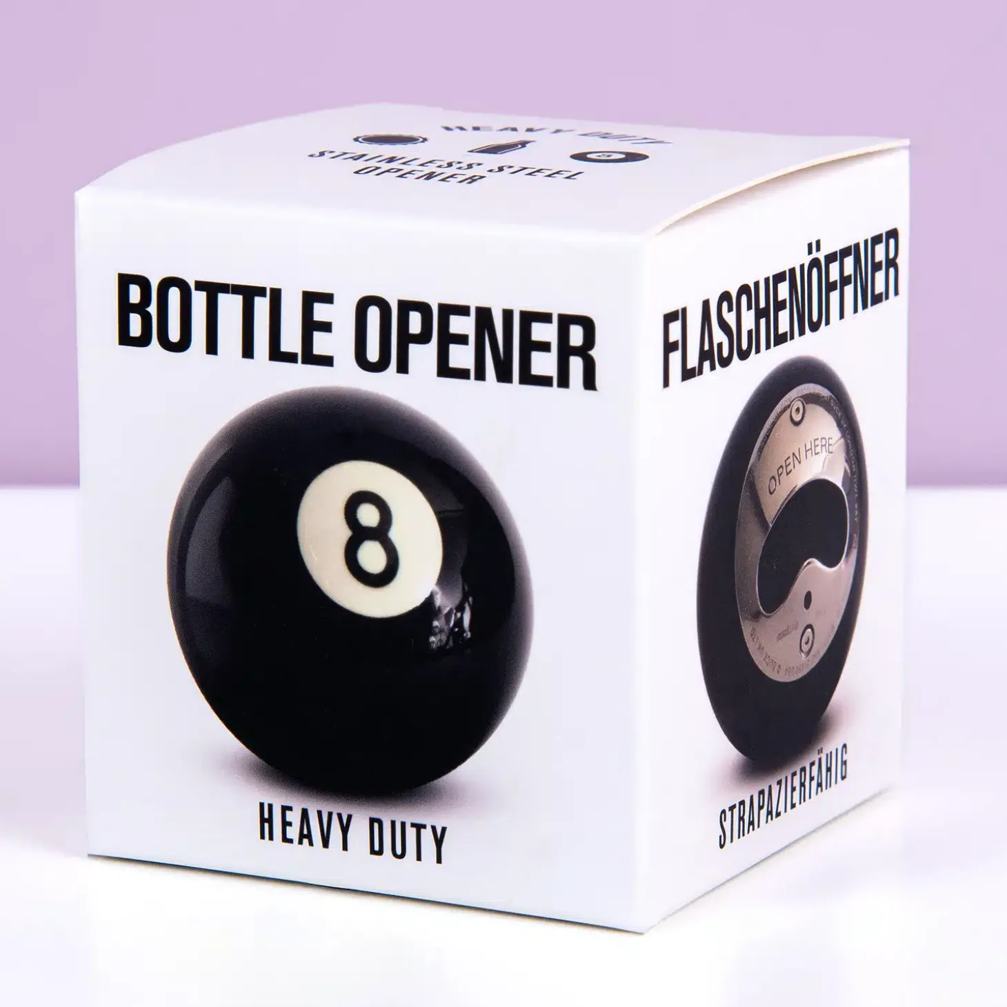 Biljartbal flesopener