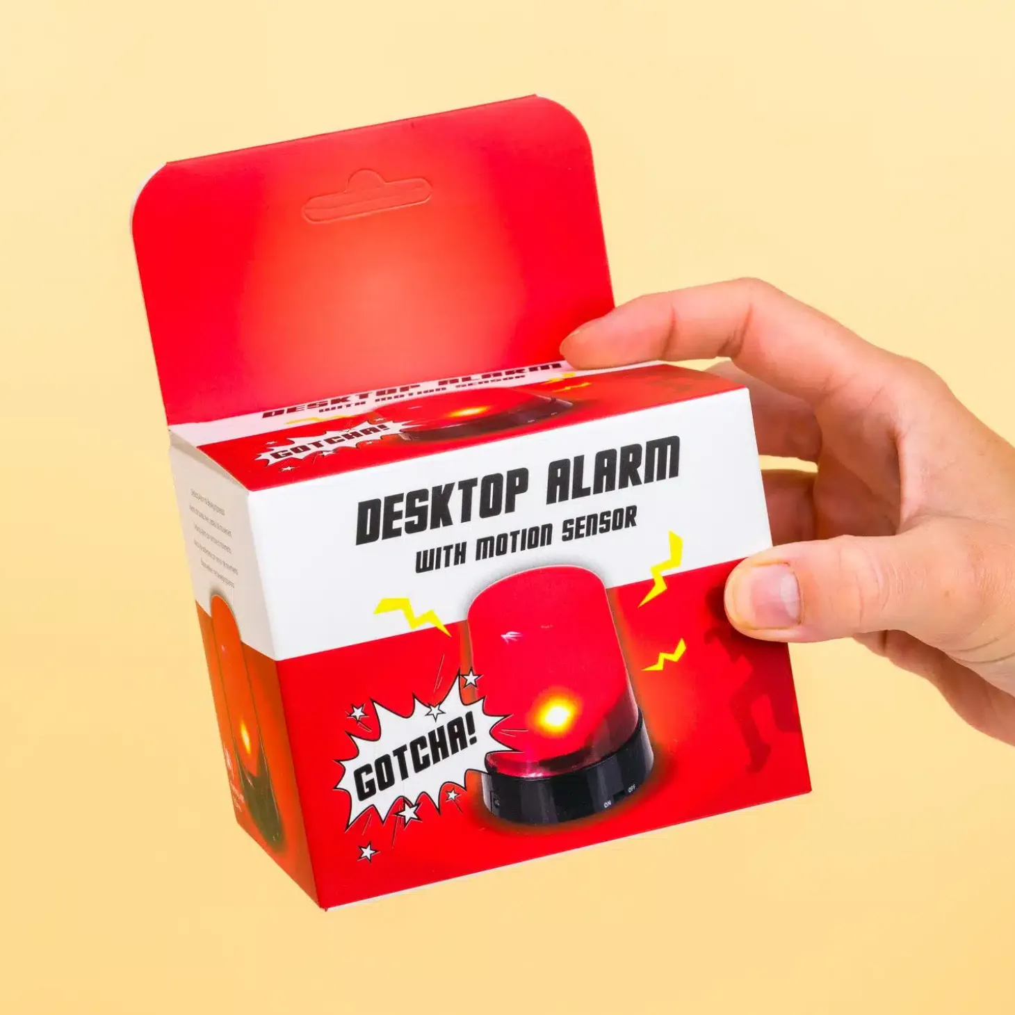 Bureau alarm met bewegingssensor