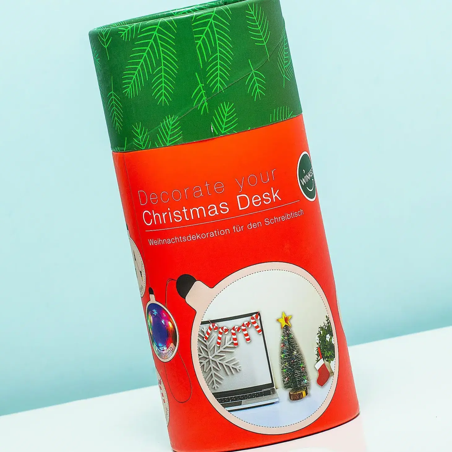 Bureau kerstversiering