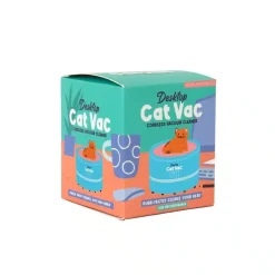 Bureaustofzuiger met kat
