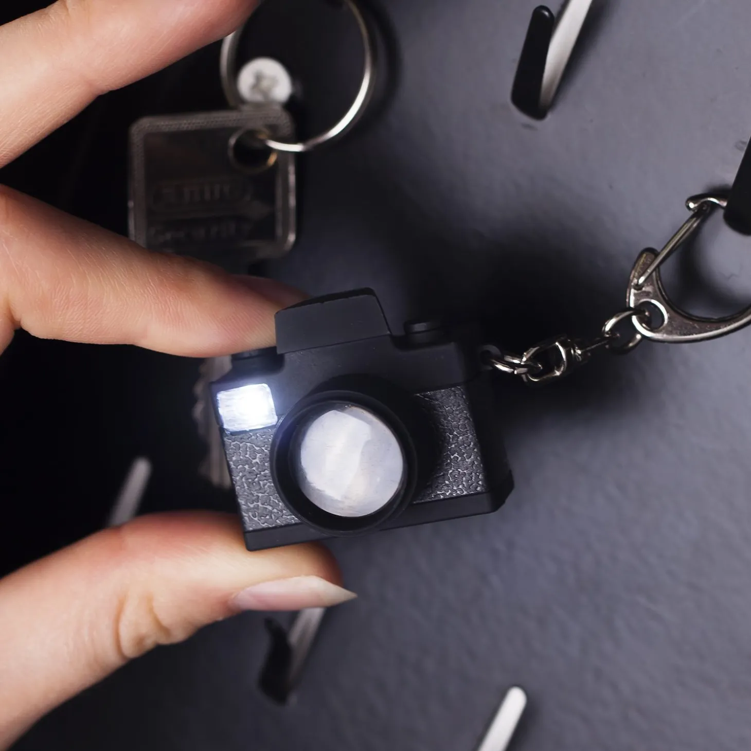 Camera sleutelhanger