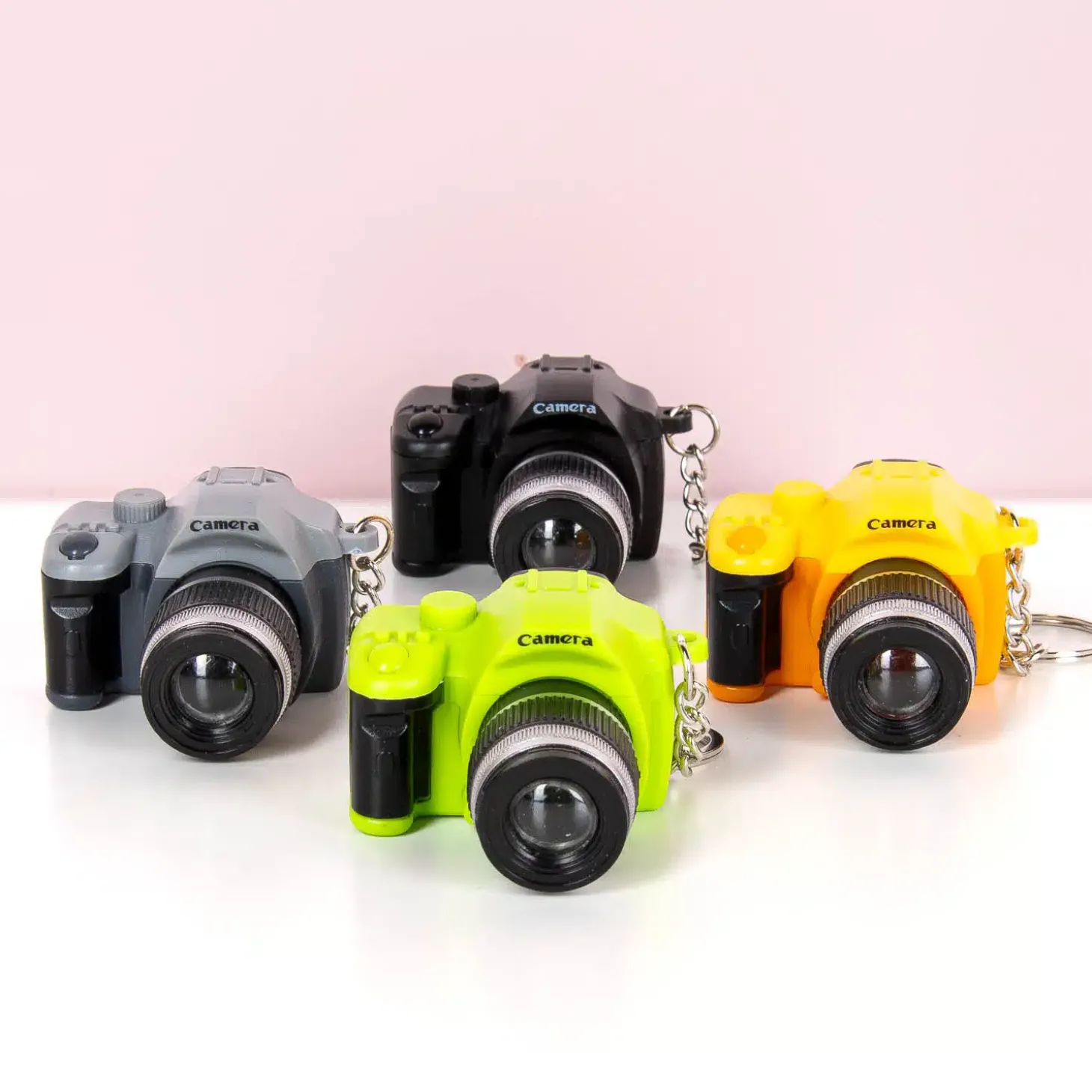 Camera sleutelhanger met geluid en licht