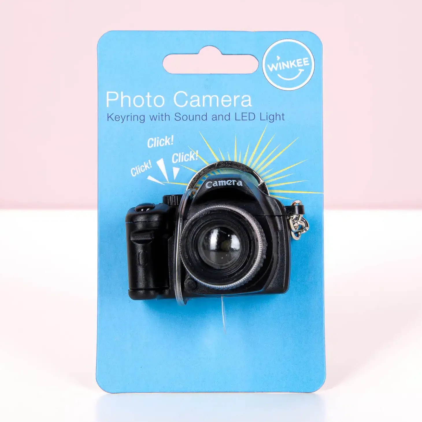 Camera sleutelhanger met geluid en licht