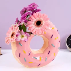 Donut zwemband vaas