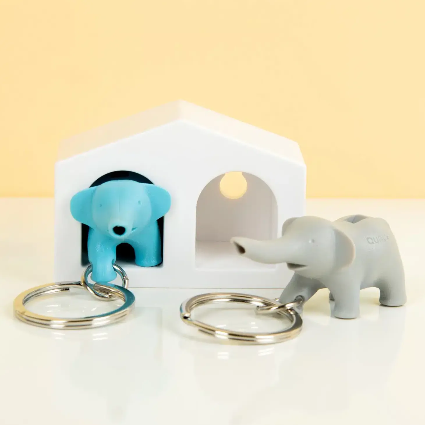 Duo Elephant sleutelhanger