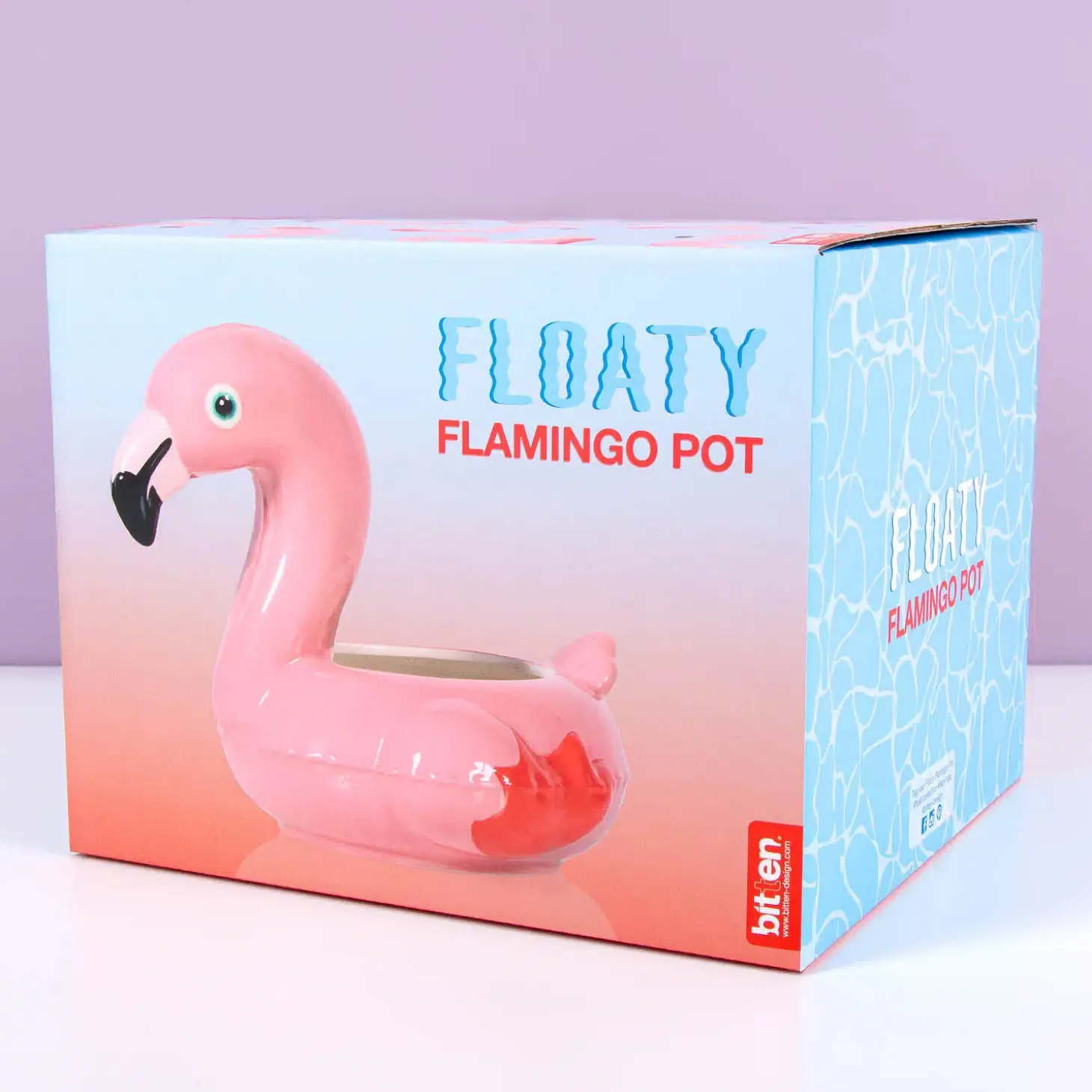 Flamingo zwemband potje