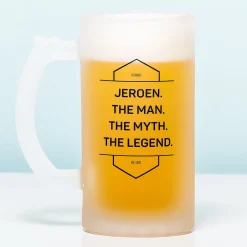 Gepersonaliseerde Bierpul The Man The Myth The Legend