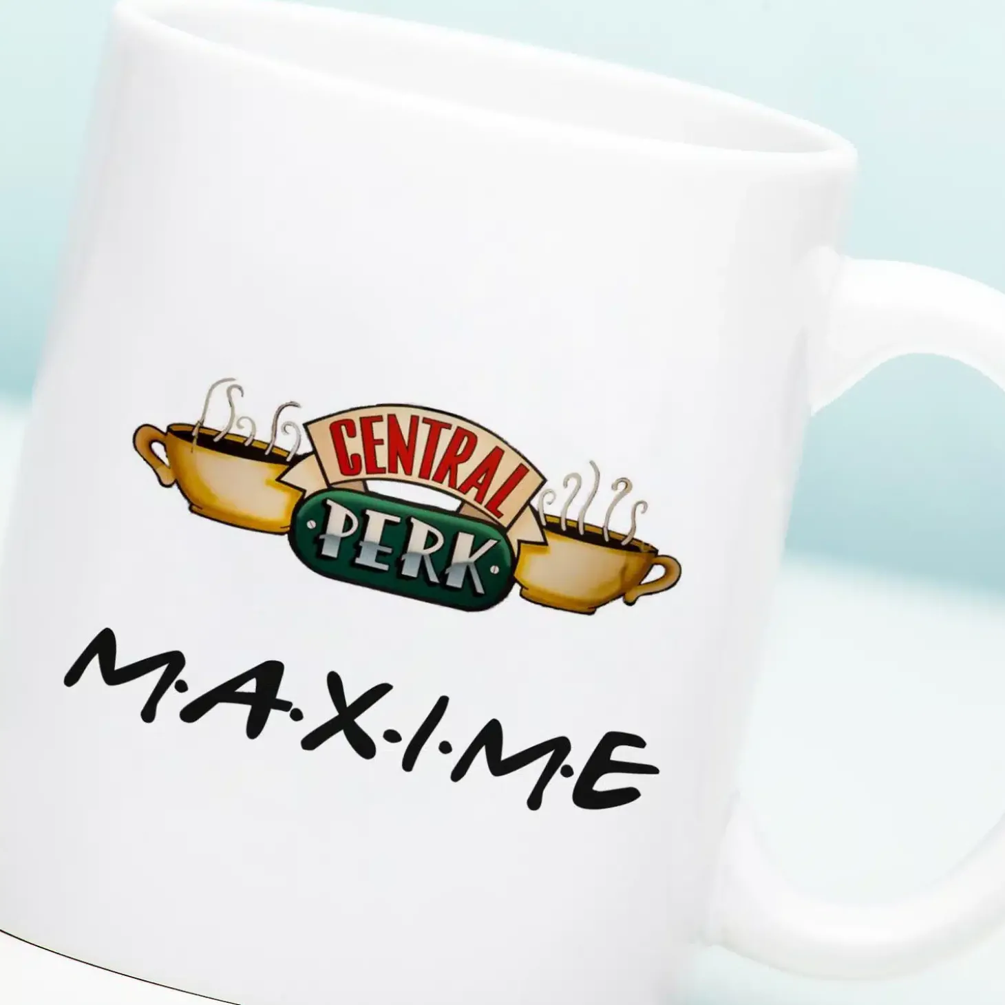 Gepersonaliseerde Mok Friends Central Perk Naam