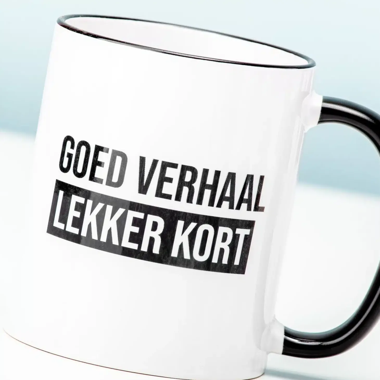 Goed verhaal mok