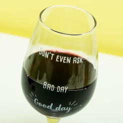 Good Day Bad Day wijnglas