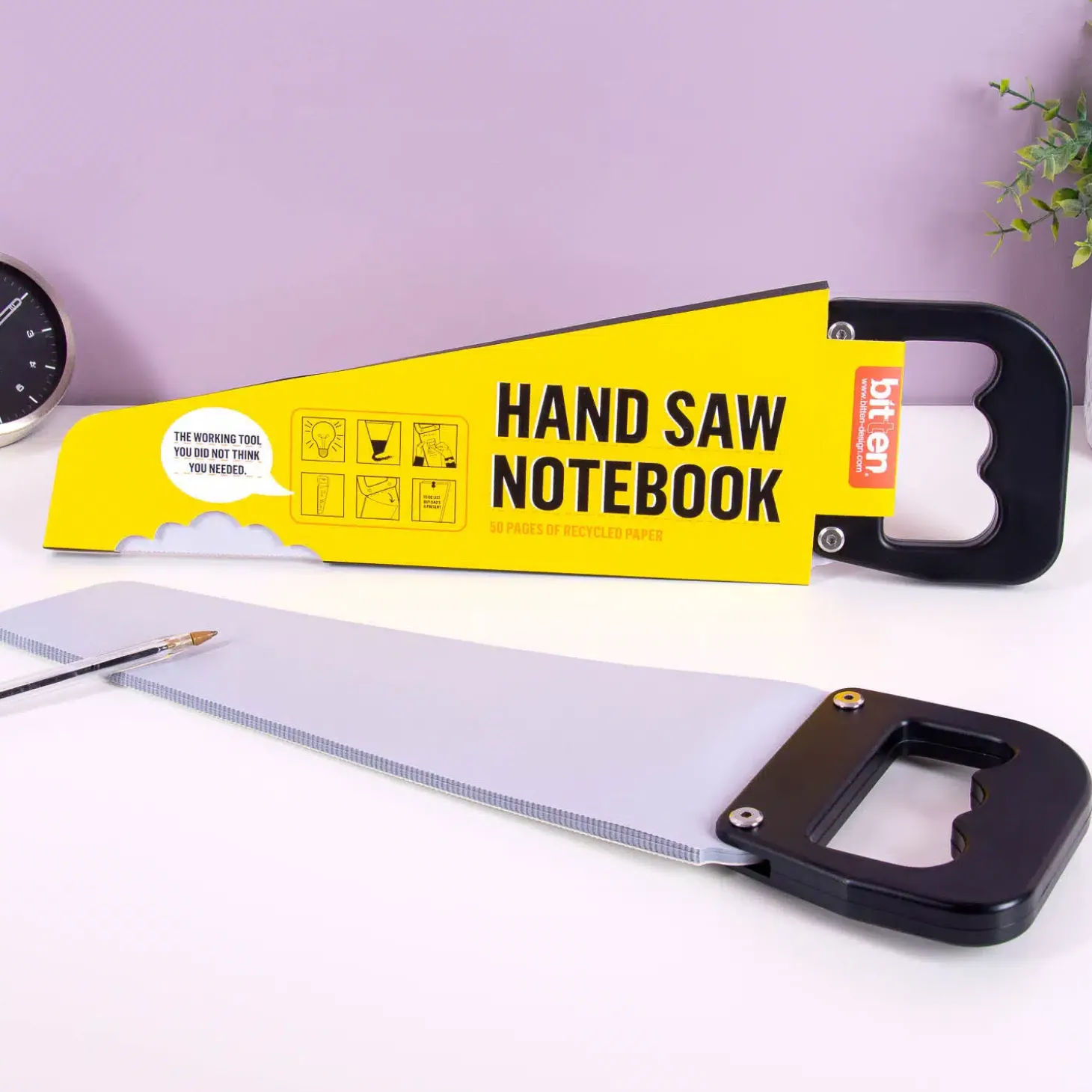 Handzaag notitieboek