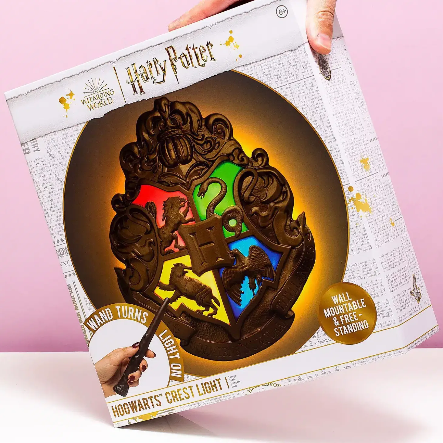 Harry Potter Hogwarts Crest lamp