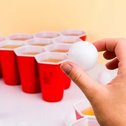 Hexagon beer pong spel (set van 37)