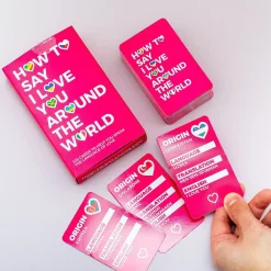 How to say I love you around the world kaarten