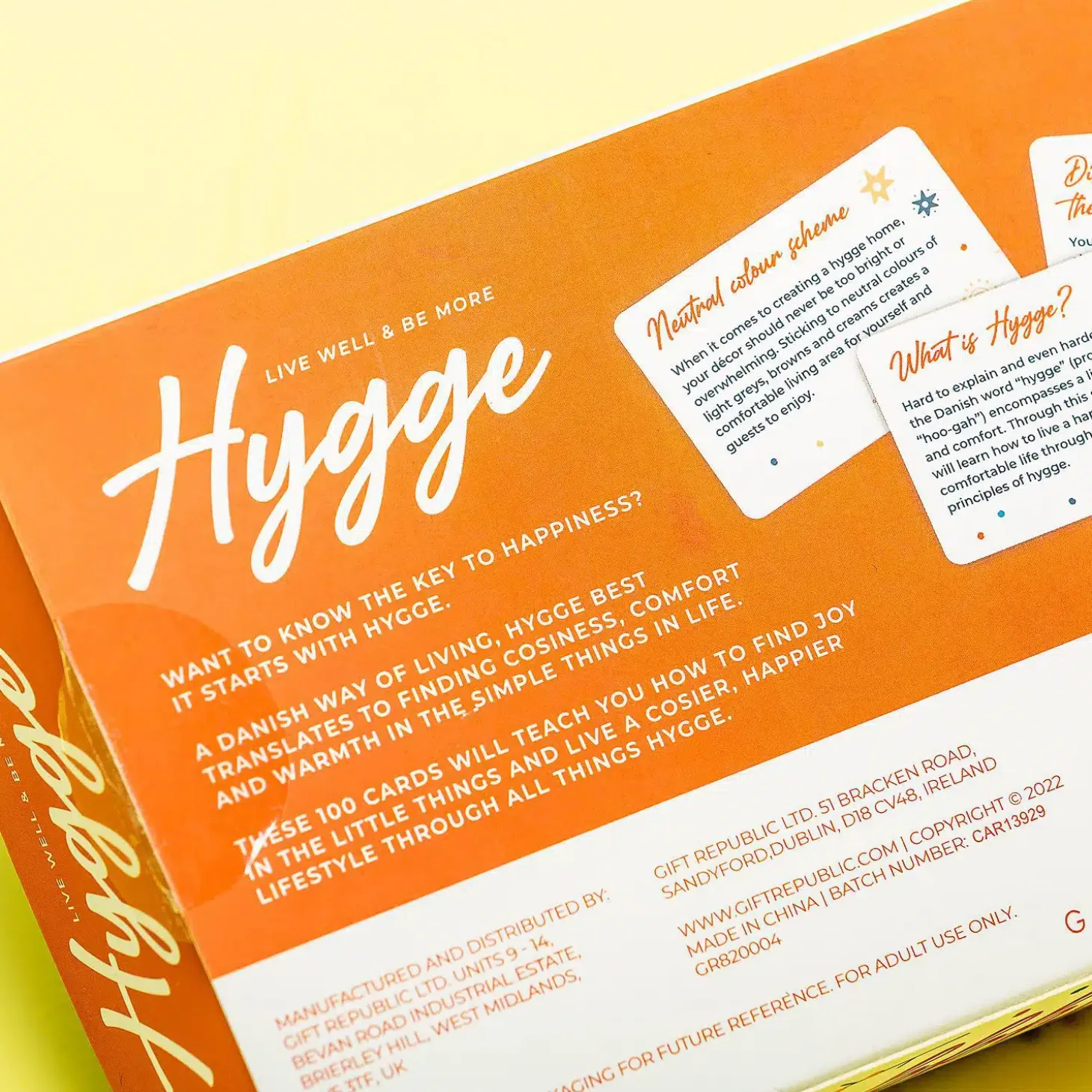 Hygge Lifestyle kaarten
