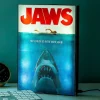Jaws filmposter lamp