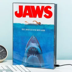 Jaws filmposter lamp