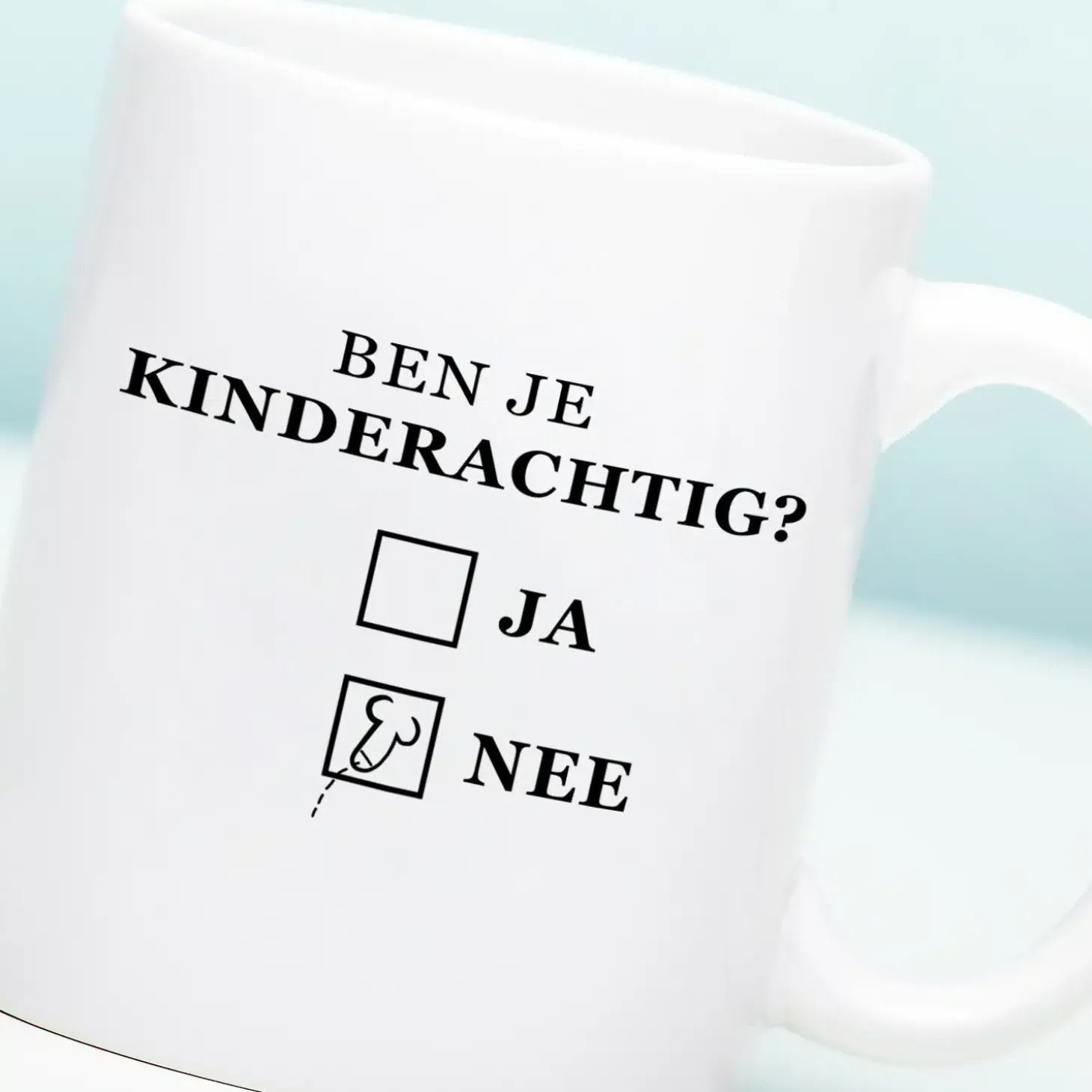 Kinderachtig mok