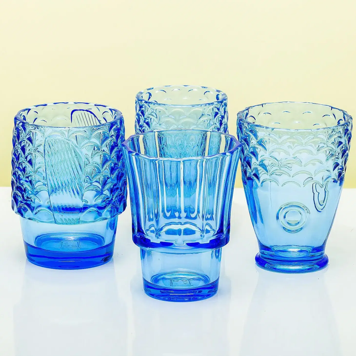 Koi glazen (set van 4)