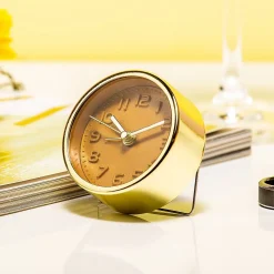 Koperen of Gouden Mini Wekker