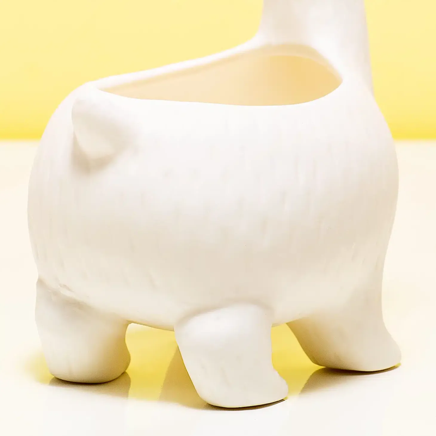 Lama bloempot