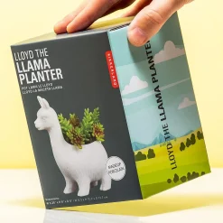 Lama bloempot