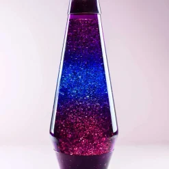 Lavalamp Galaxy Met Multicolor Lava En Glitters