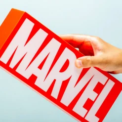 Marvel logo lamp
