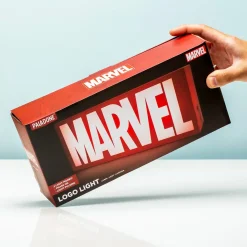 Marvel logo lamp