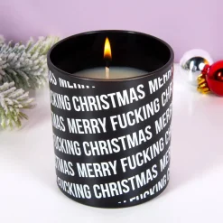 Merry Fucking Christmas kaars