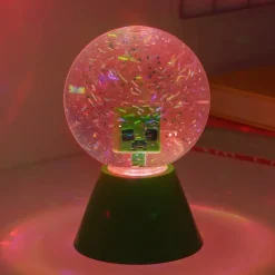 Minecraft LED glitter bal