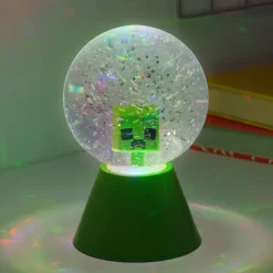 Minecraft LED glitter bal