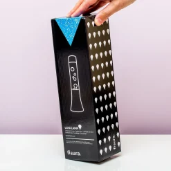 Mini lavalamp met glitters