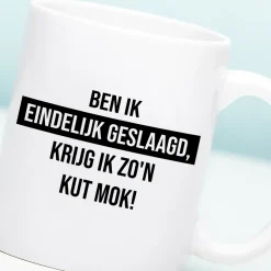 Mok Ben ik eindelijk geslaagd