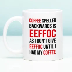 Mok Coffee Spelled Backwards