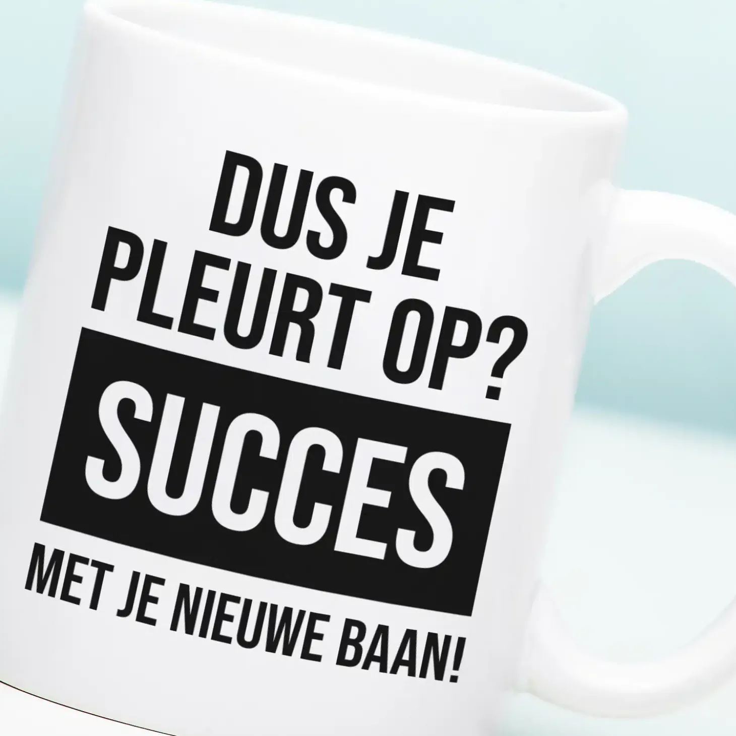 Mok Dus je pleurt op?