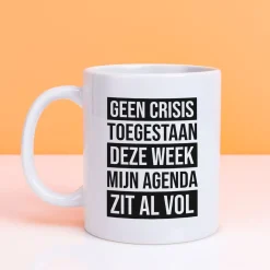 Mok Geen crisis toegestaan deze week