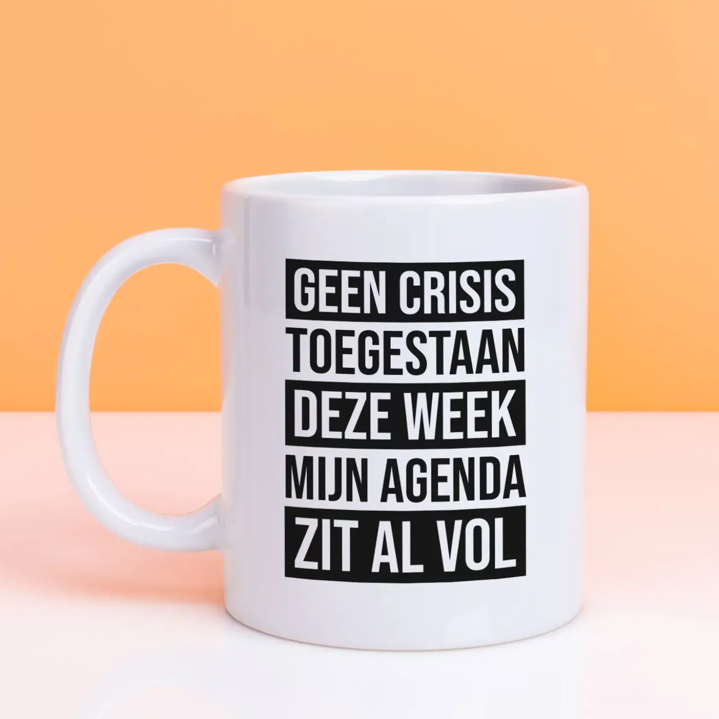 Mok Geen crisis toegestaan deze week