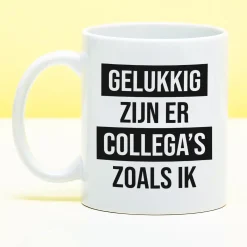 Mok Gelukkig zijn er collega’s zoals ik