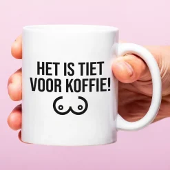 Mok Het is tiet voor koffie!