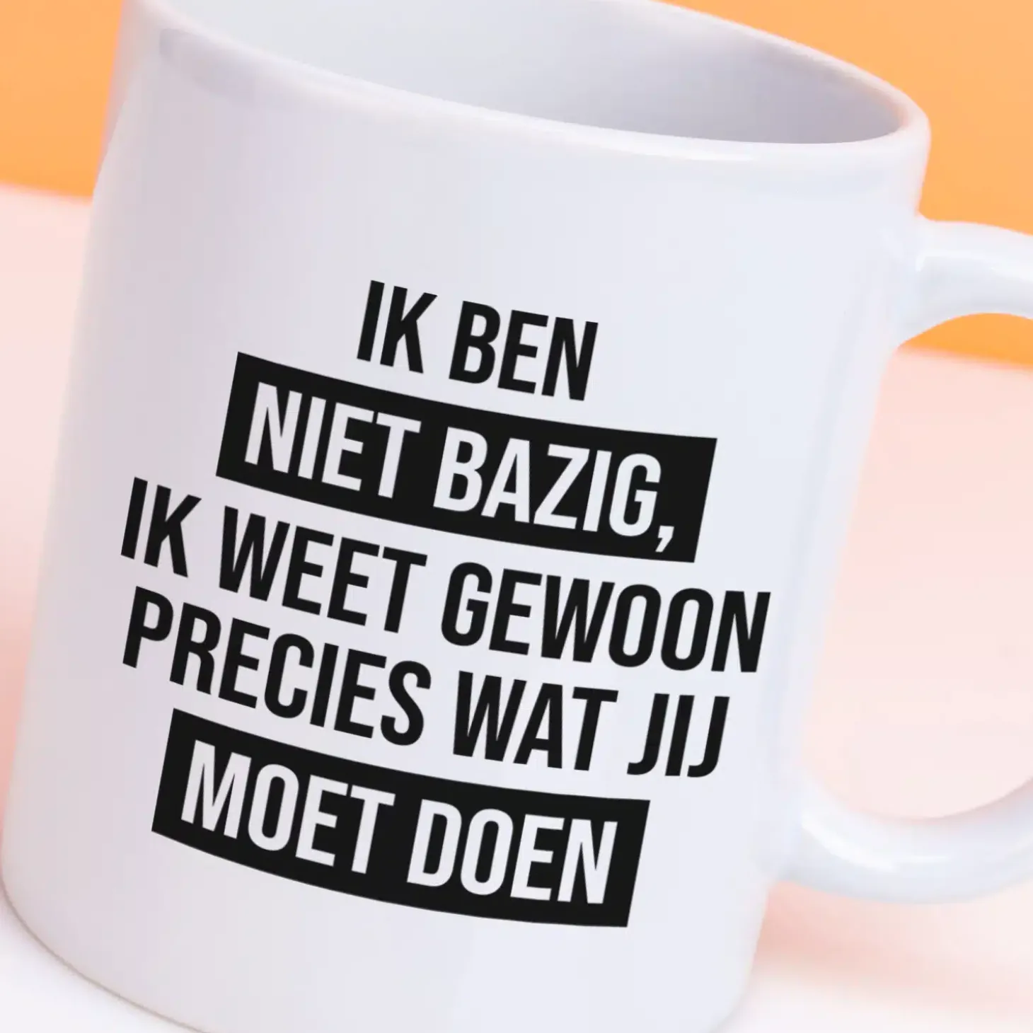 Mok Ik ben niet bazig