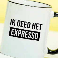 Mok Ik deed het expresso