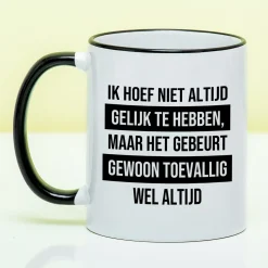 Mok Ik hoef niet altijd gelijk te hebben