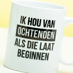 Mok Ik hou van ochtenden als die laat beginnen