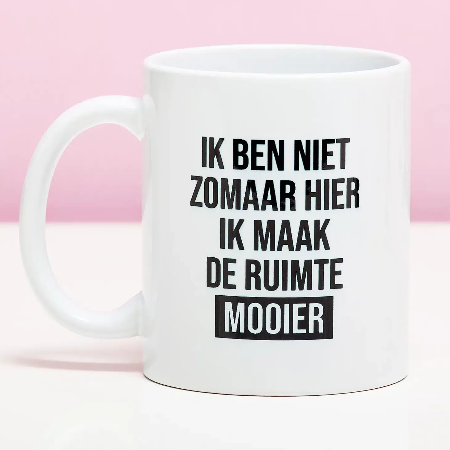 Mok Ik maak de ruimte mooier
