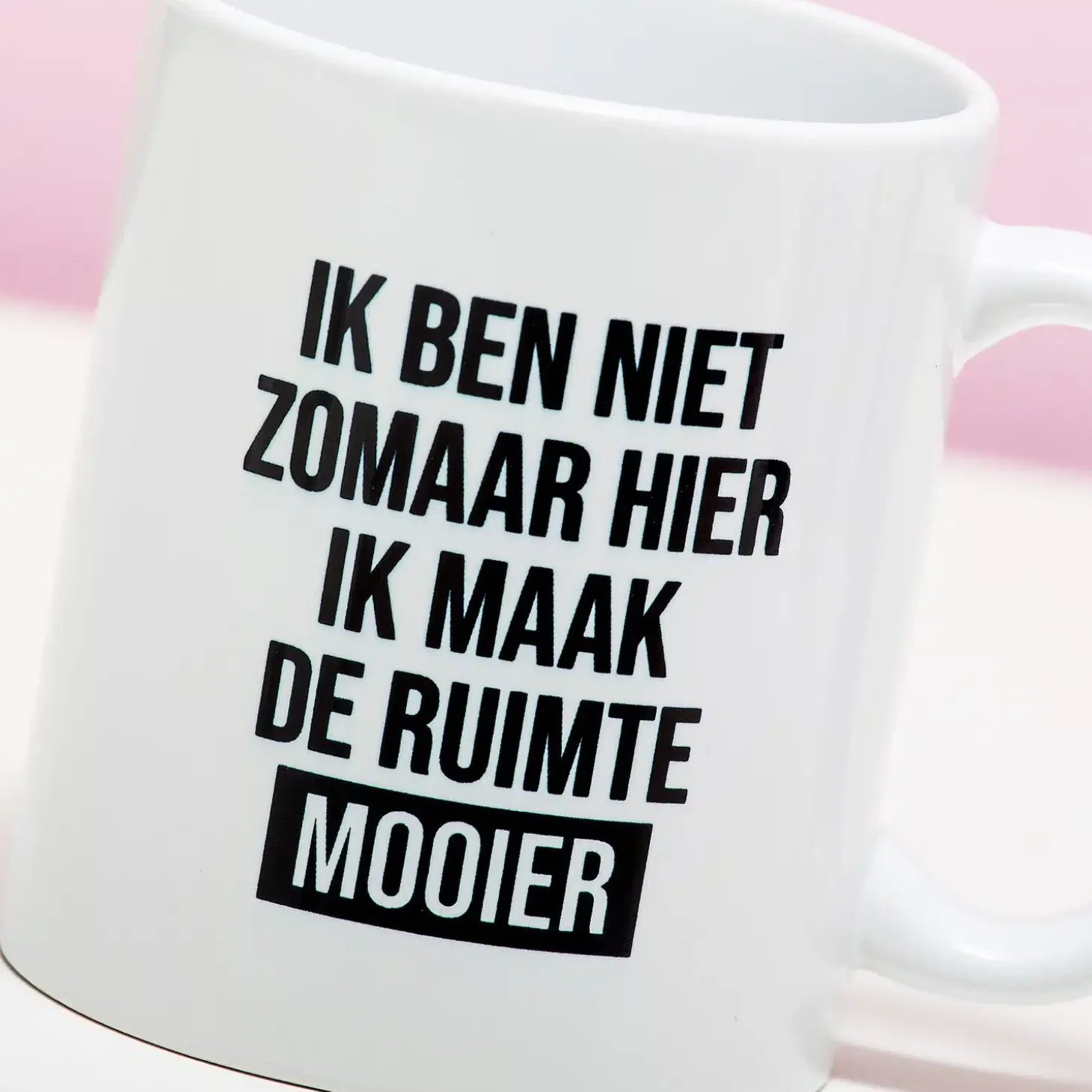 Mok Ik maak de ruimte mooier